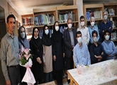تقدیر از کارکنان روابط عمومی و فناوری اطلاعات در مرکز بهداشت شهدای والفجر